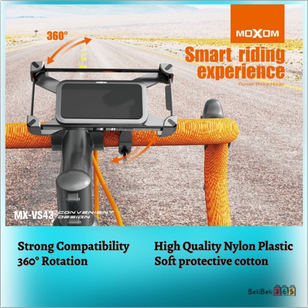 Moxom MX-VS43 Βάση Στήριξης Ποδηλάτου για Κινητό 7
