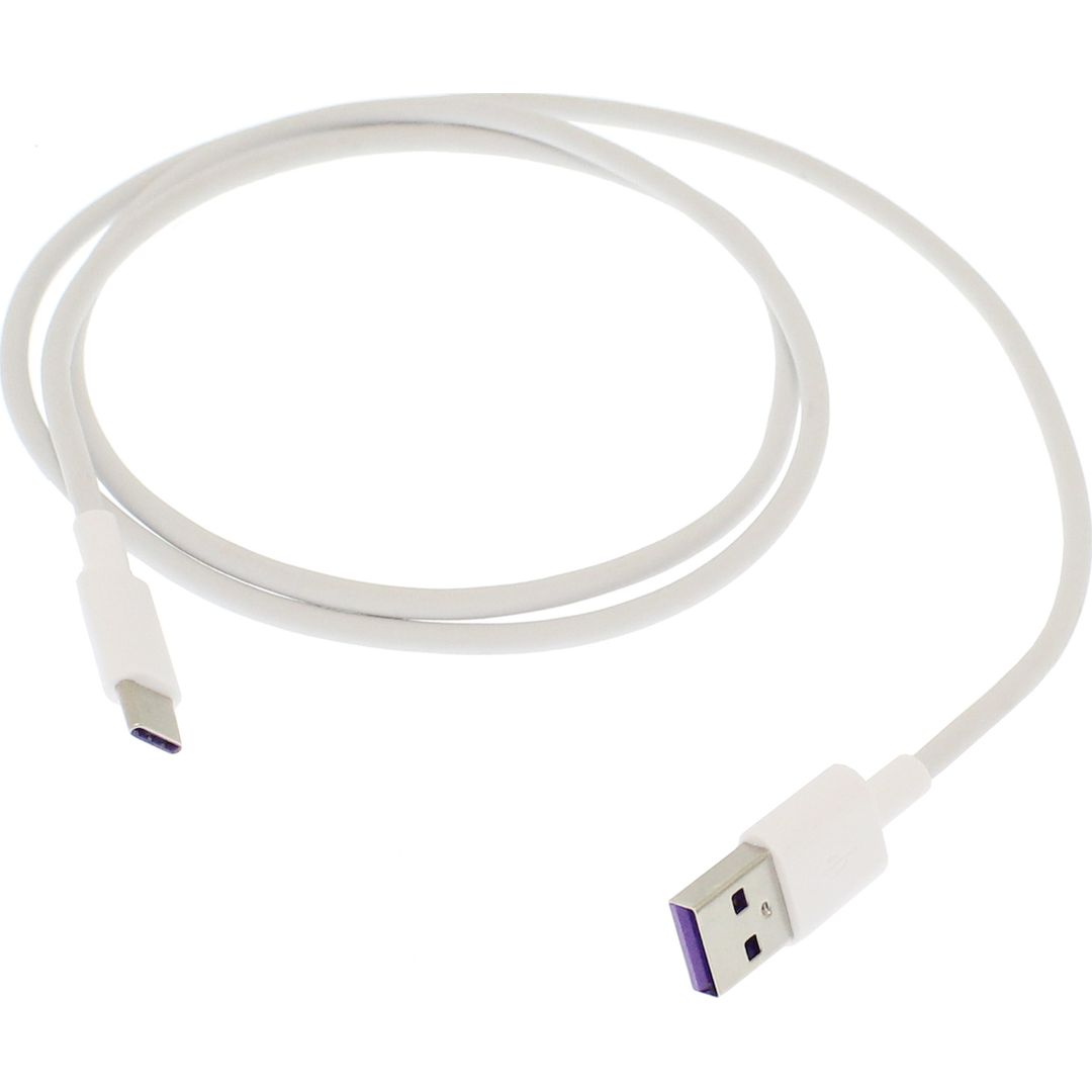 Andowl USB 2.0 Cable USB-C male - USB-A male Λευκό 1m (Q-SJ6)