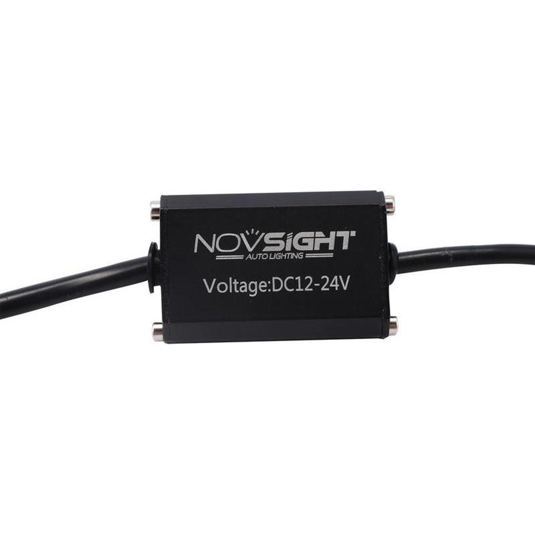 NovSight Λάμπες Αυτοκινήτου & Μοτοσυκλέτας A386 N9 H4 Canbus LED 6500K Ψυχρό Λευκό 12-24V 30W 2τμχ