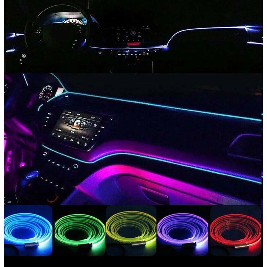 Σύστημα Εσωτερικού Φωτισμού Αυτοκινήτου RGB Car Led Atmosphere Light with APP T02112334