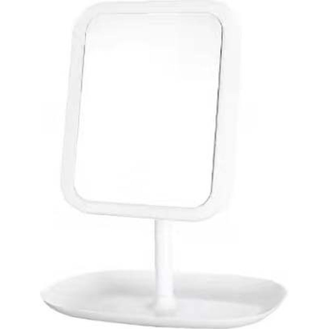 Andowl Καθρέπτης Μακιγιάζ Επιτραπέζιος με Φως 14.4x15.3cm Λευκό Q-T100