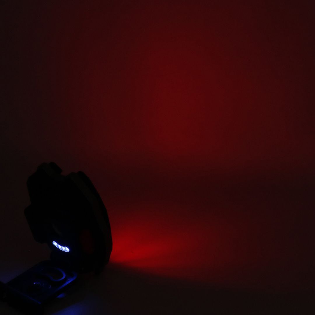 Mini Επαναφορτιζόμενος Φακός LED COB Ψυχρό - Θερμό - Κόκκινο με Αναπτήρα IPX4