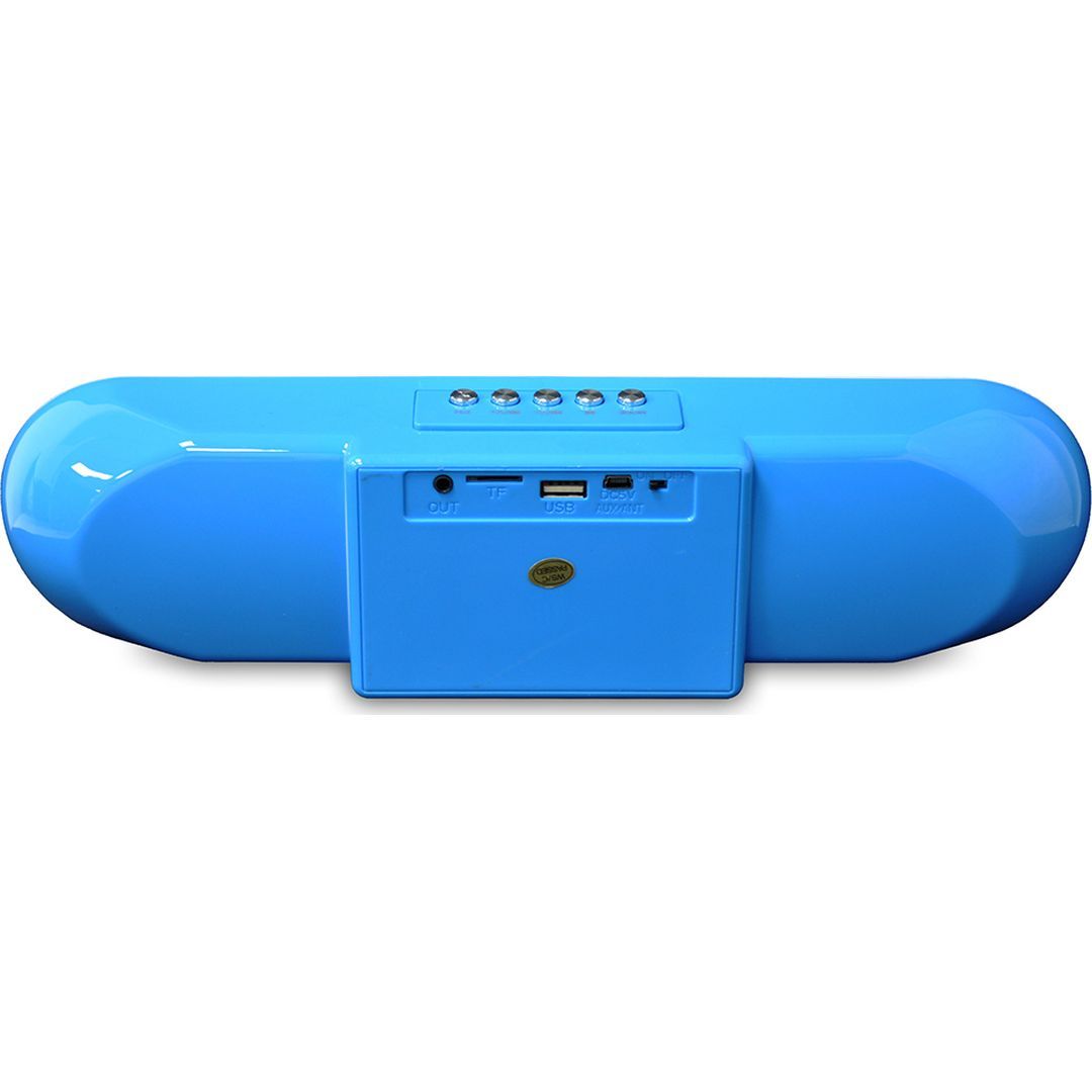 WS-1003BT Ηχείο Bluetooth με Ραδιόφωνο και Διάρκεια Μπαταρίας έως 6 ώρες Μπλε