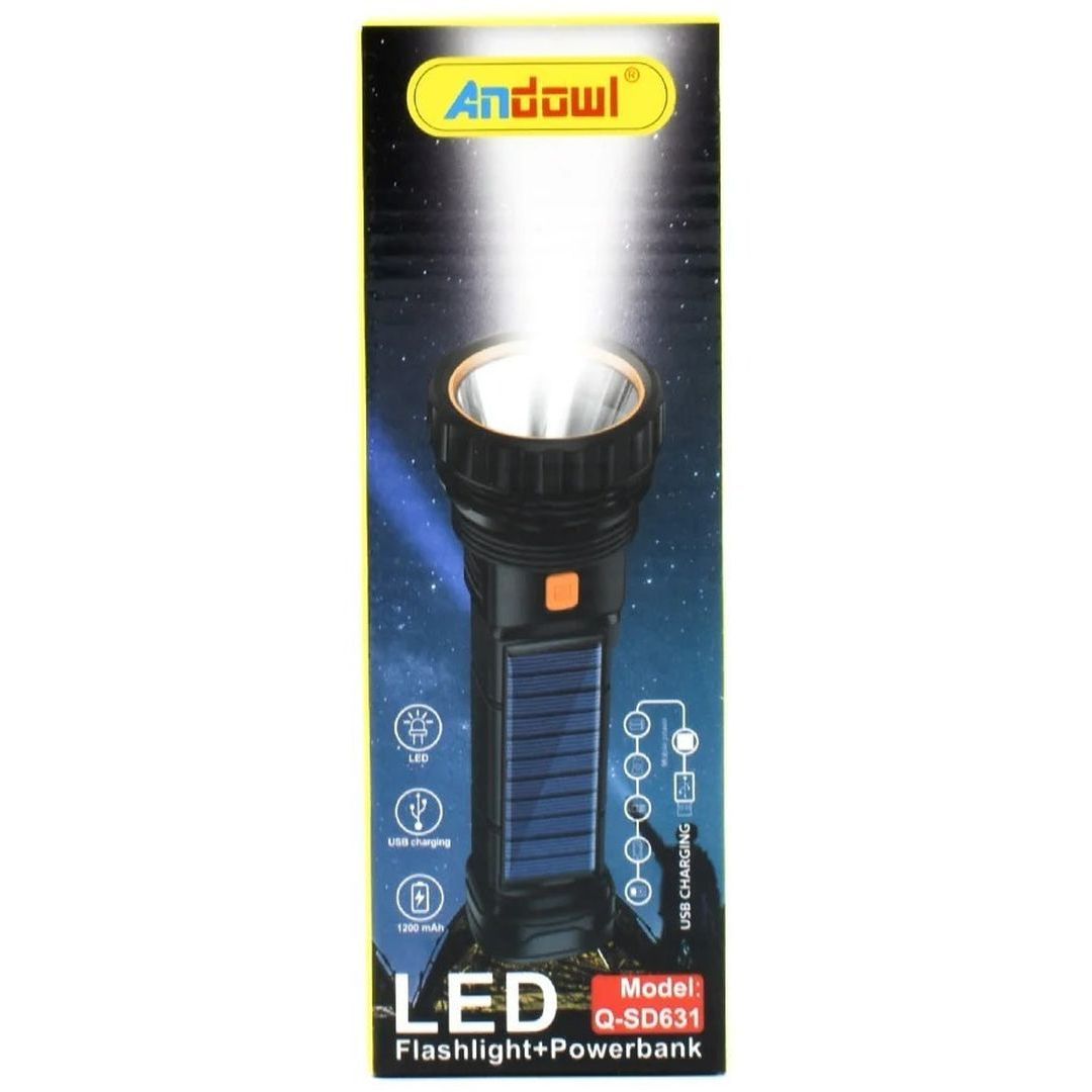 Andowl Επαναφορτιζόμενος Φακός LED Q-SD631