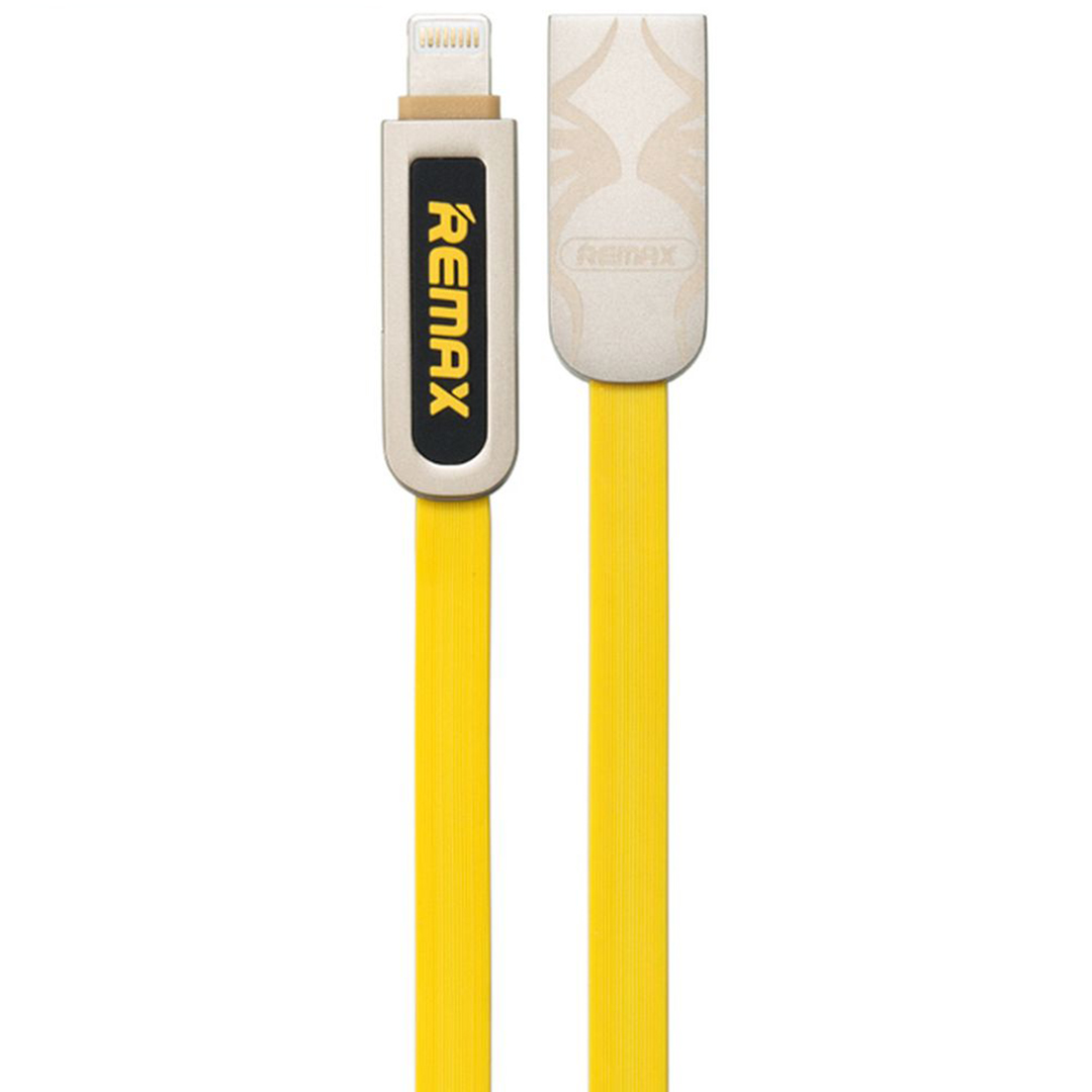 Remax Armor RC-067t Flat USB to Lightning / micro USB Cable Κίτρινο 1m