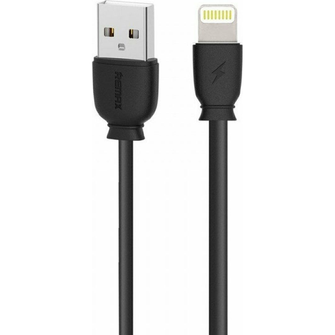 Remax Regular USB to Lightning Cable Μαύρο 1m (Suji)
