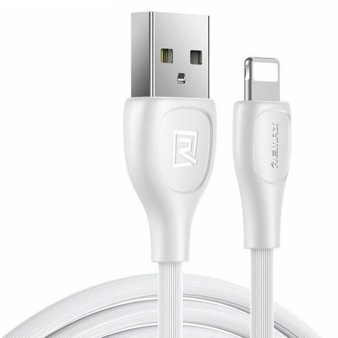 Remax Regular USB to Lightning Cable Λευκό 1m (Lesu)