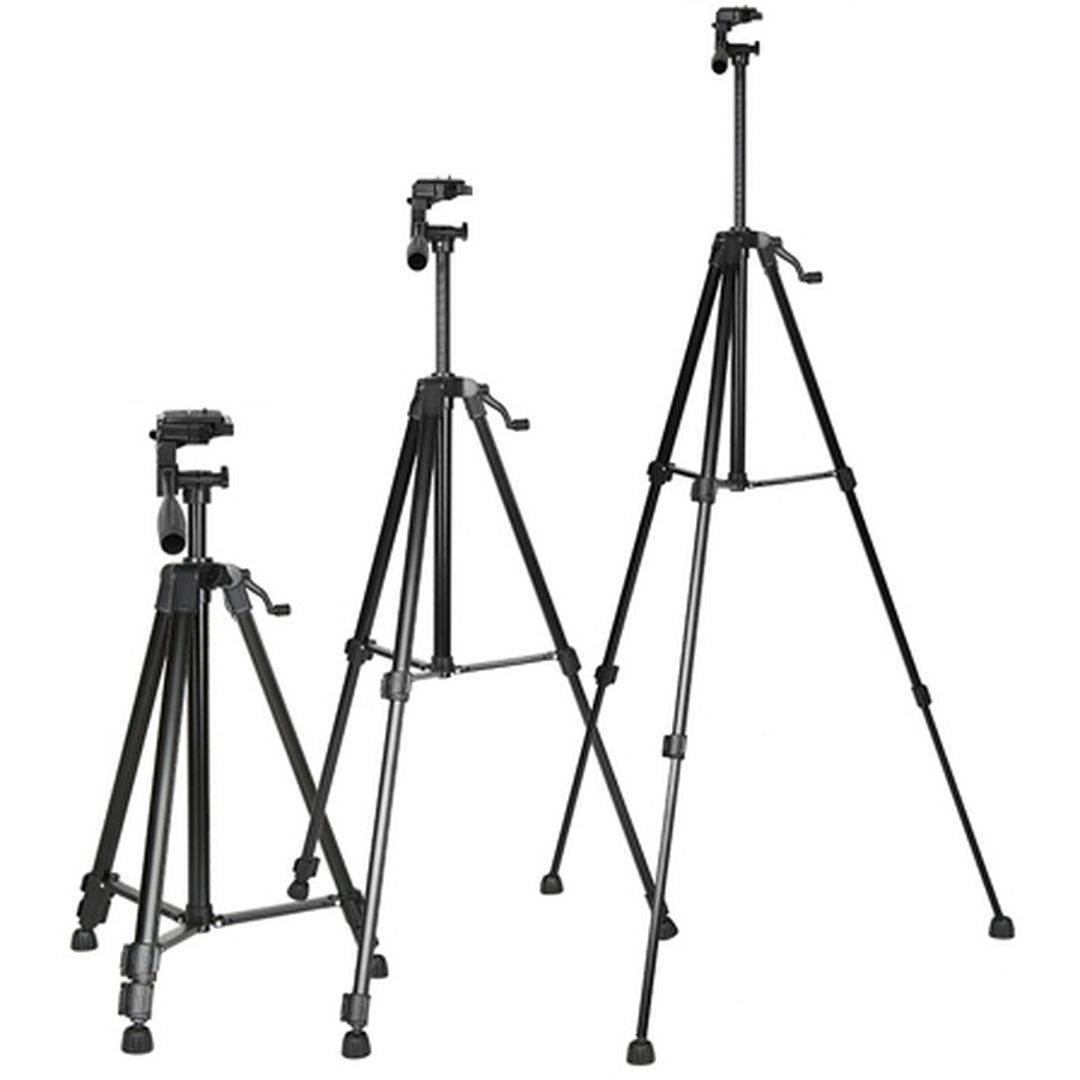 Επαγγελματικό Τρίποδο – Φωτογραφικό με Ρυθμιζόμενο Ύψος 50-140cm και Γάντζο για Φωτογραφικές Μηχανές και Ring Light 3366