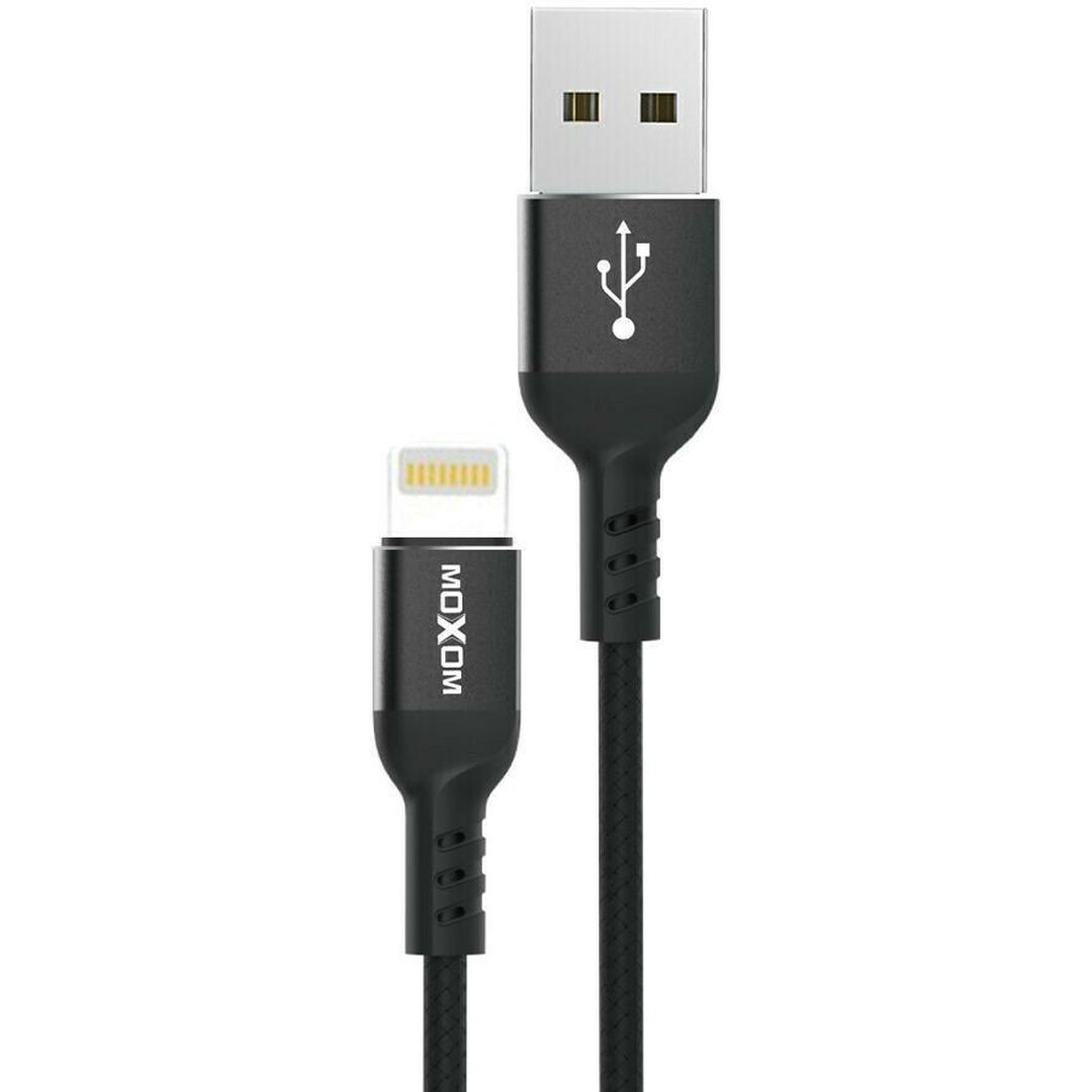 Moxom USB 2.0 Cable USB-C male - USB-A male Μαύρο 4m (MX-CB44)