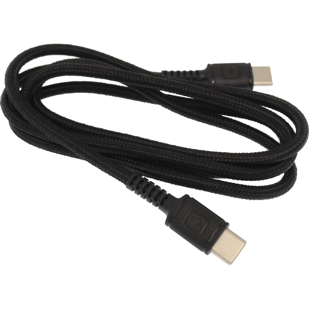 Awei CL-71T Braided USB 2.0 Cable USB-C male - USB-C male Μαύρο 1m