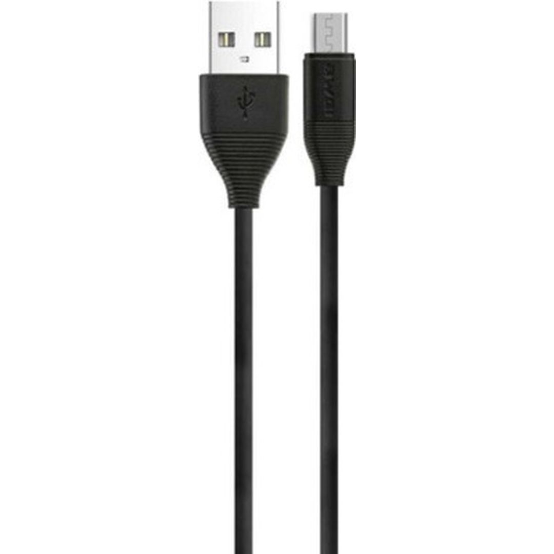 Awei Regular USB 2.0 to micro USB Cable Μαύρο 1m (CL-61)