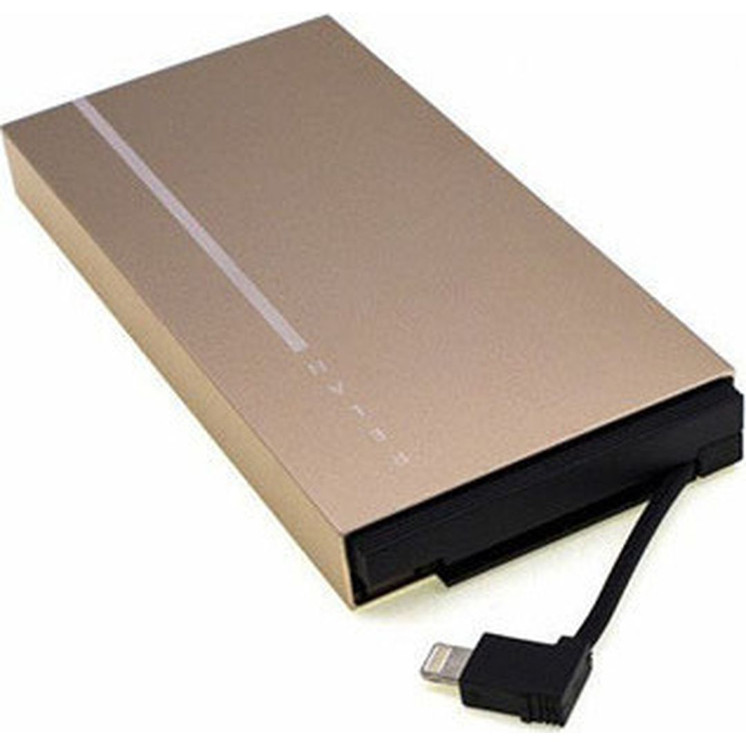 Remax RPP-65 Power Bank 10000mAh με Θύρα USB-A Χρυσό