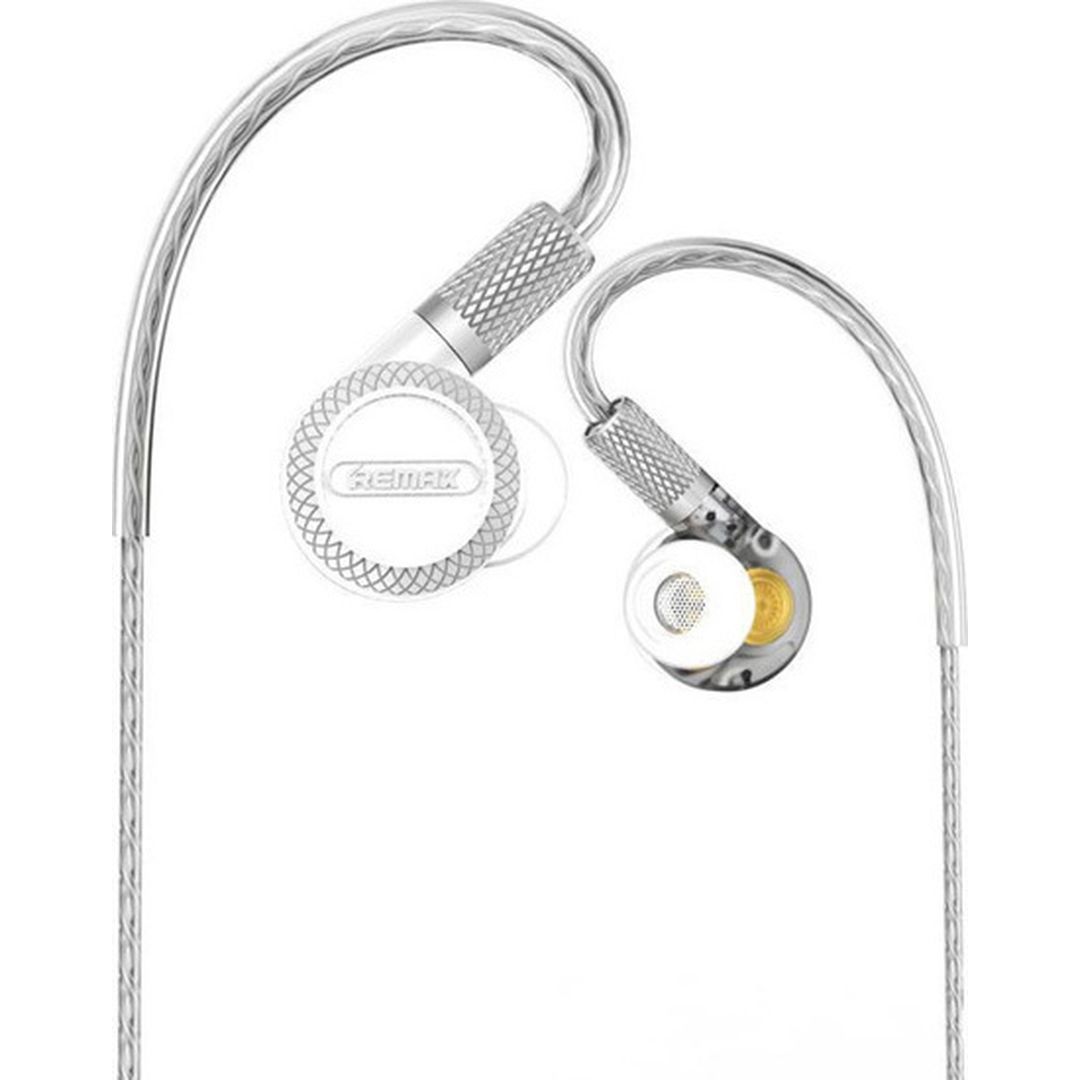 Remax RM-590 In-ear Handsfree με Βύσμα 3.5mm Λευκό