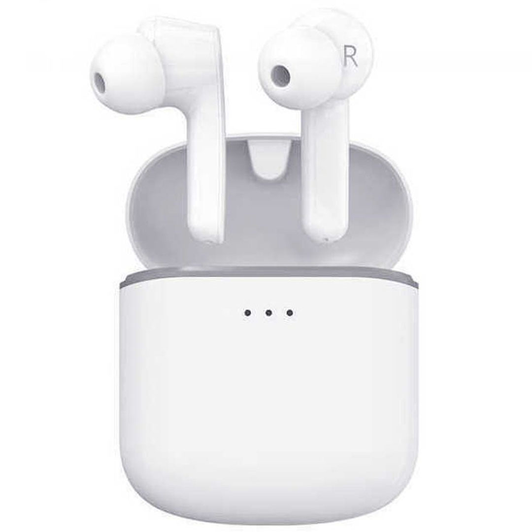 Remax TWS-7 In-ear Bluetooth Handsfree Ακουστικά με Θήκη Φόρτισης Λευκά