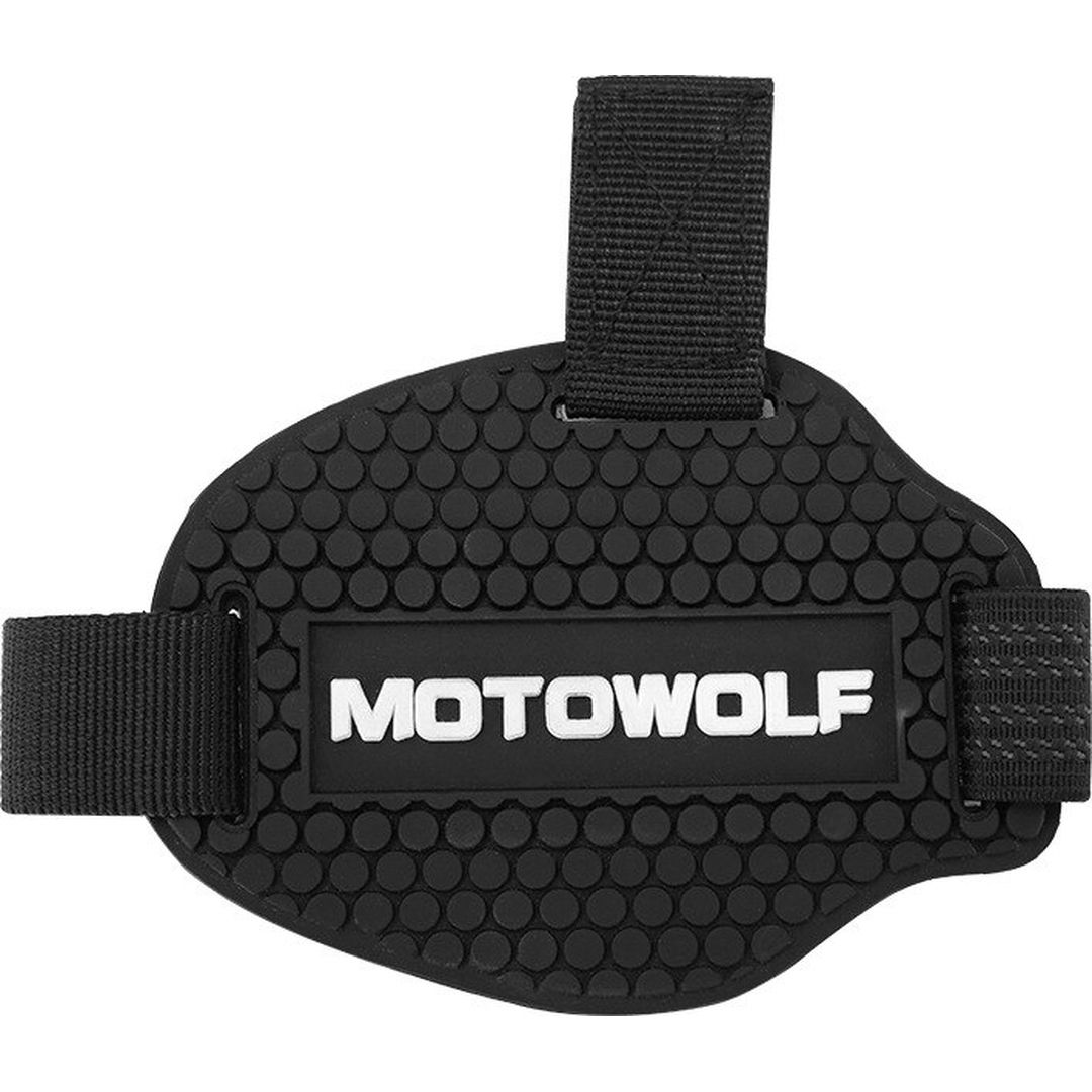 Motowolf Προστατευτικό Κάλυμμα Παπουτσιού για Λεβιέ Ταχυτήτων Μοτοσυκλέτας Μαύρο MDL1901