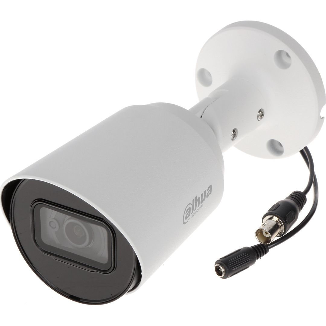Dahua HAC-HFW1500T-A CCTV Κάμερα Παρακολούθησης 5MP Full HD+ Αδιάβροχη με Μικρόφωνο και Φακό 2.8mm
