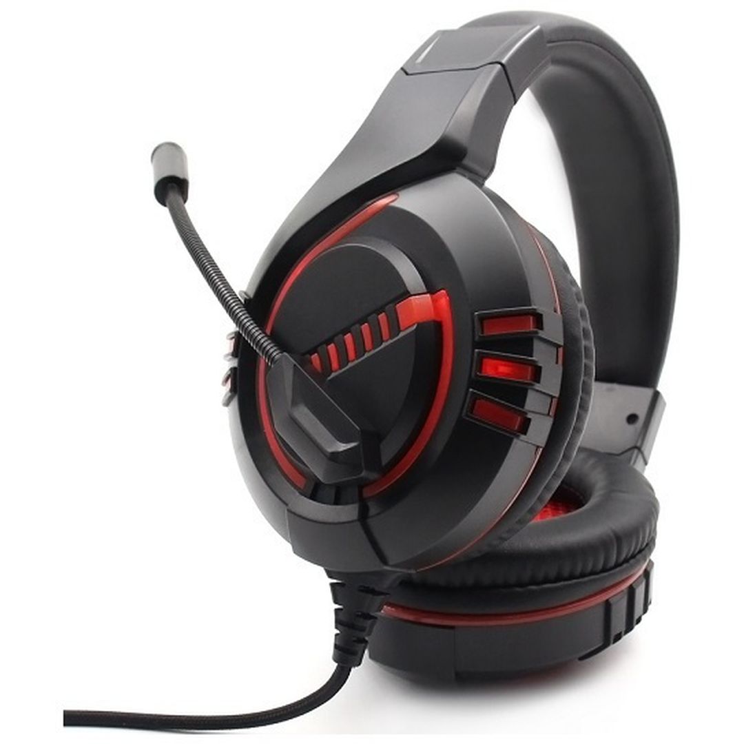 Komc M205 On Ear Gaming Headset με σύνδεση 3.5mm Κόκκινο
