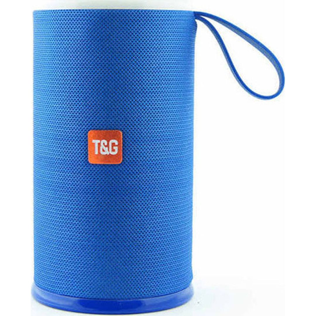 T&G TG-512 Ηχείο Bluetooth 10W με Ραδιόφωνο Μπλε