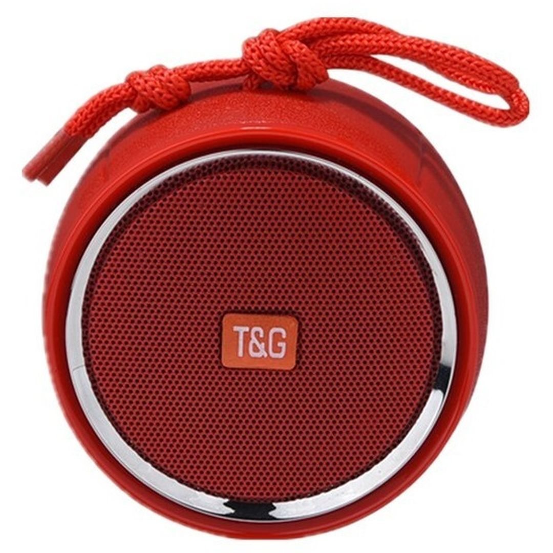 T&G TG-536 Ηχείο Bluetooth 3W με Ραδιόφωνο και Διάρκεια Μπαταρίας έως 4 ώρες Κόκκινο