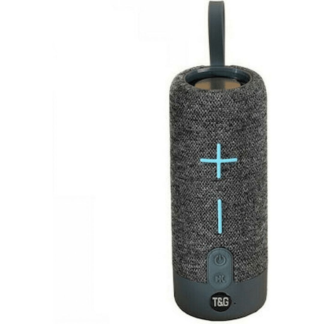 T&G TG-619 Ηχείο Bluetooth 10W με Ραδιόφωνο και Διάρκεια Μπαταρίας έως 2 ώρες Γκρι
