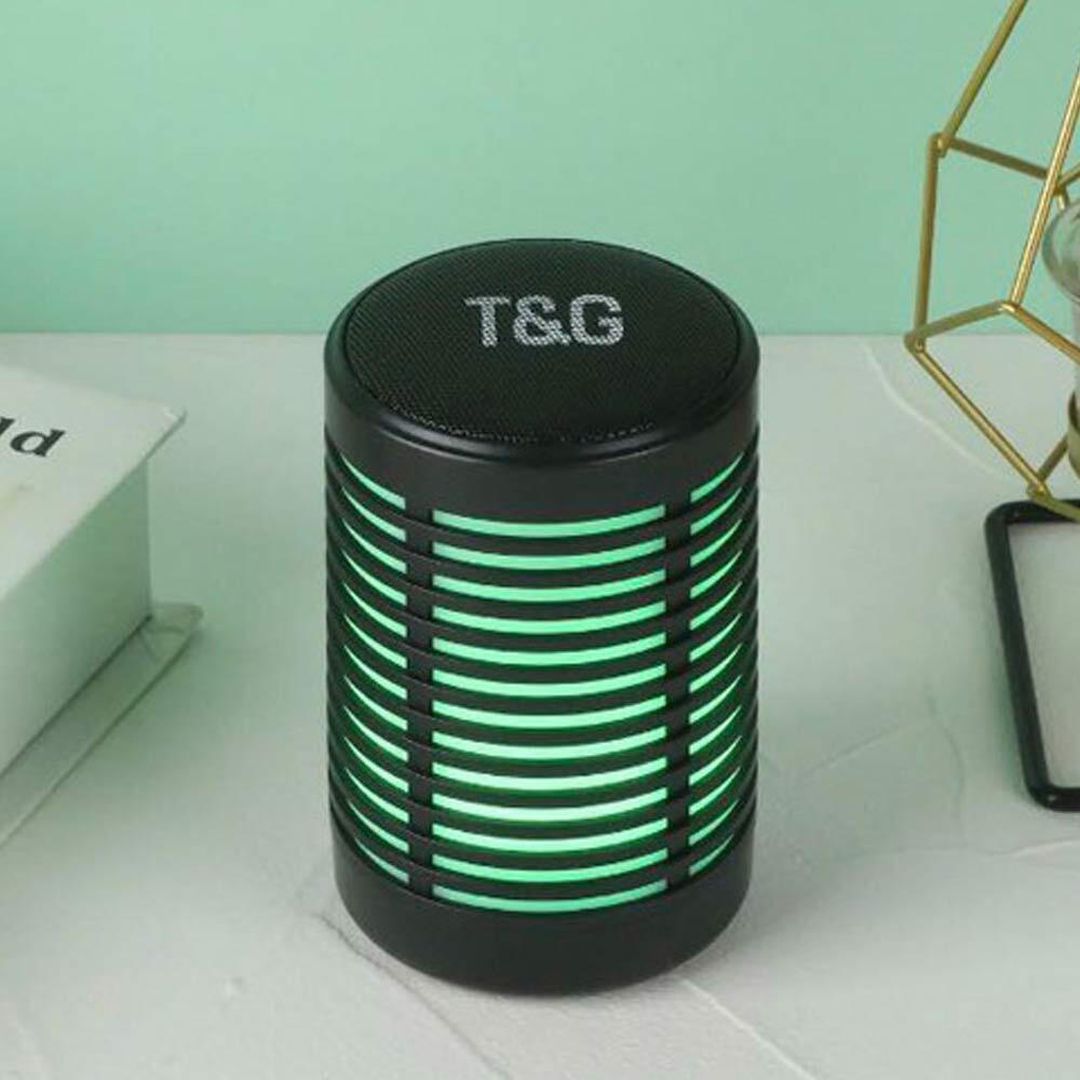 T&G TG-371 Ηχείο Bluetooth 5W με Ραδιόφωνο Μαύρο