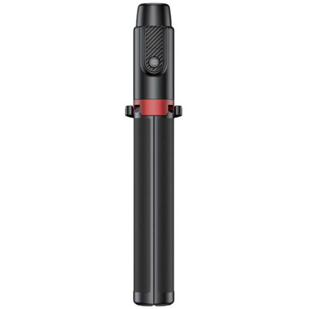 Remax P13 Selfie Stick Τρίποδο Κινητού με Bluetooth Μαύρο