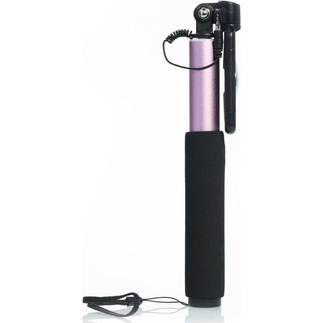 Remax P5 Selfie Stick με Καλώδιο 3.5mm Ροζ