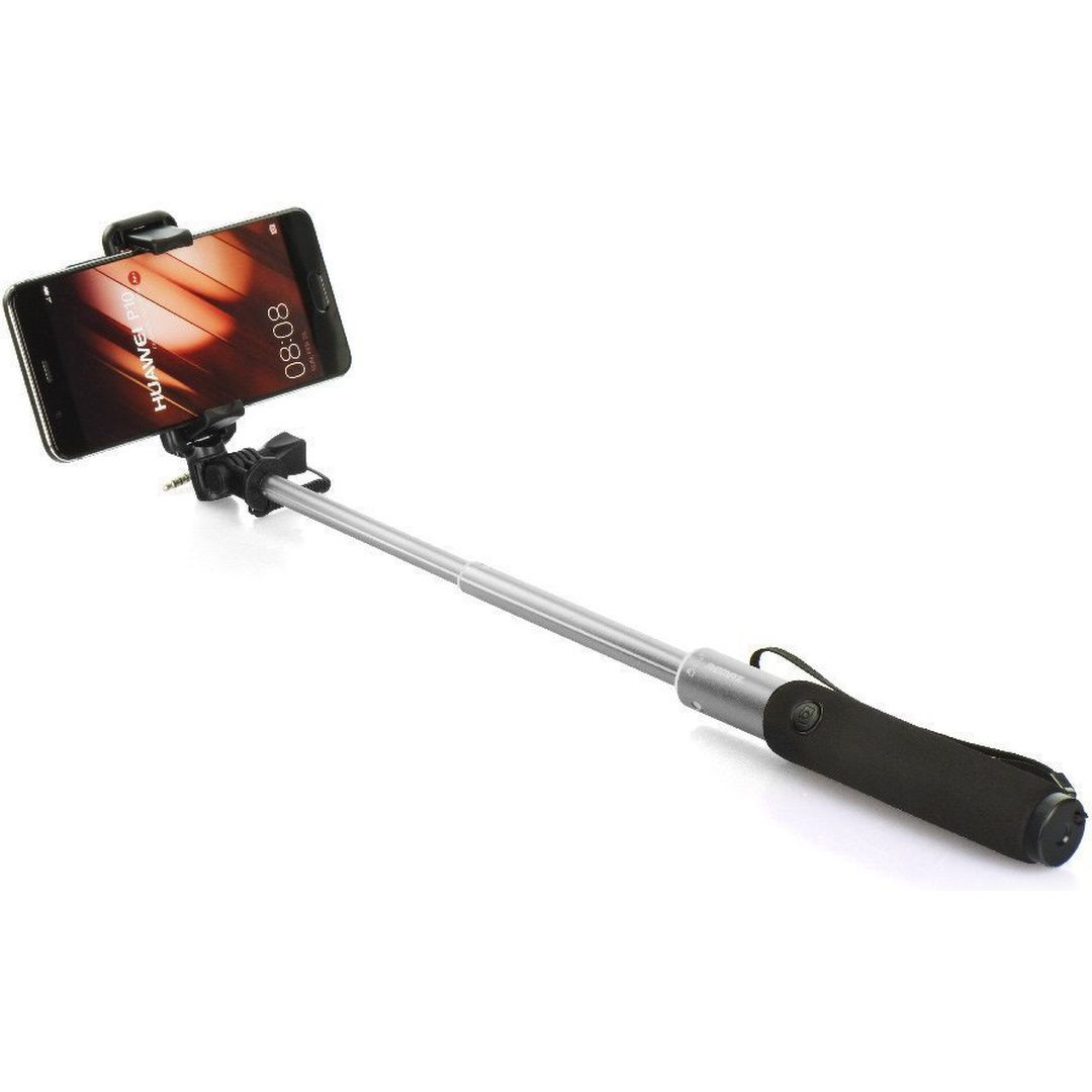 Remax P5 Selfie Stick με Καλώδιο 3.5mm Ασημί