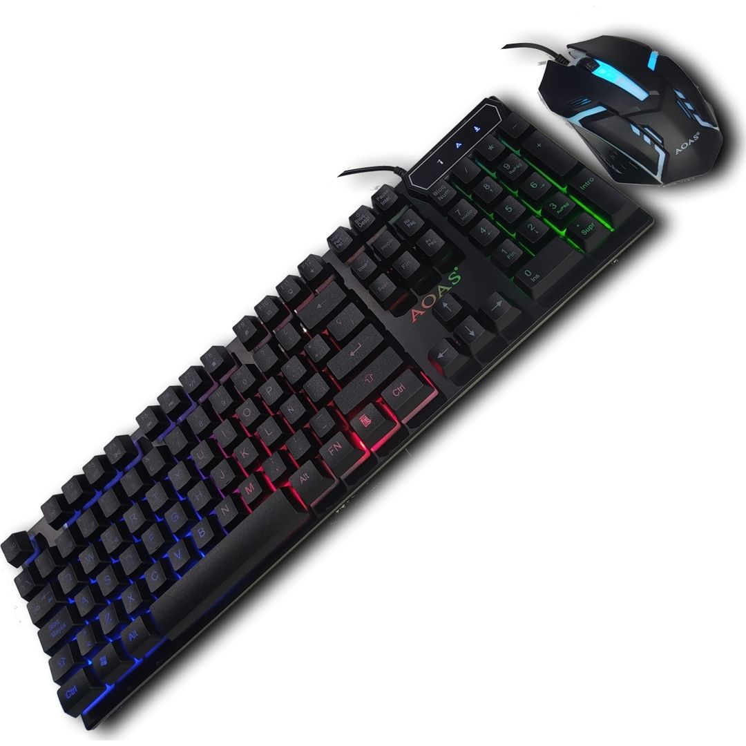 M-300 Σετ Gaming Πληκτρολόγιο με RGB φωτισμό & Ποντίκι (Αγγλικό US)