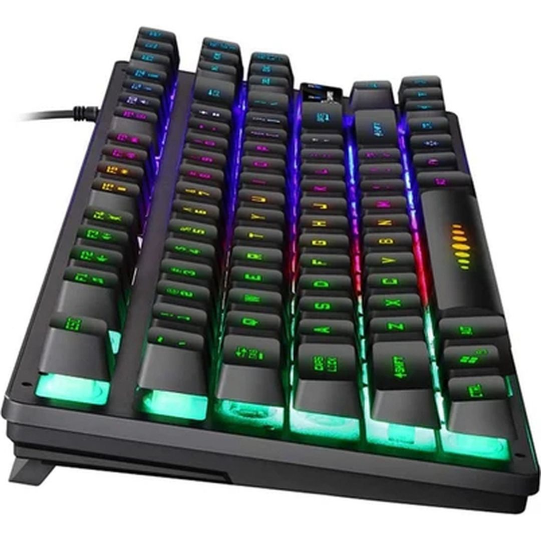 AOAS M-880 Gaming Πληκτρολόγιο Tenkeyless με RGB φωτισμό (Αγγλικό US)