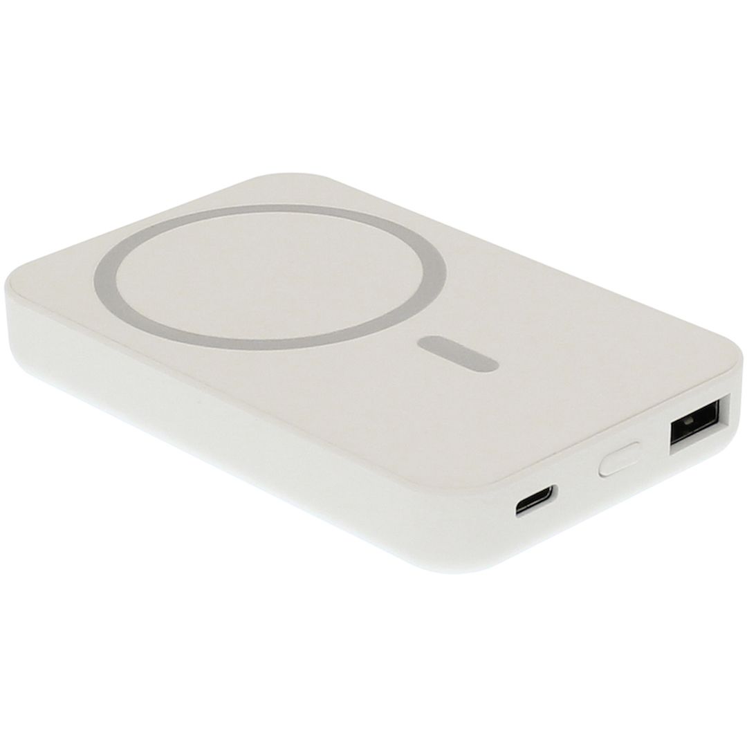 Pavareal MagSafe Power Bank 5000mAh με Θύρα USB-A Λευκό