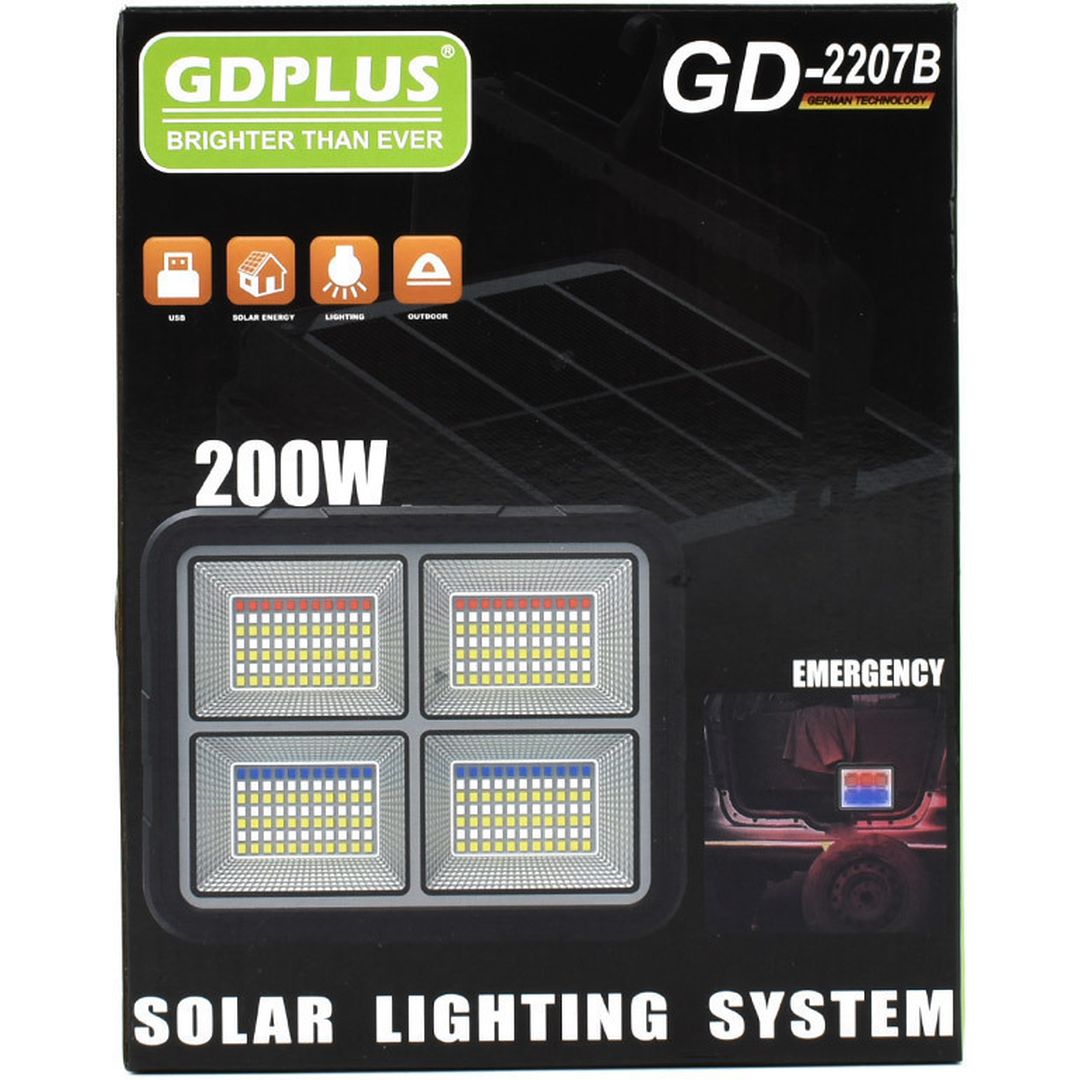 Ηλιακό σύστημα φωτισμού GDPLUS GD-2207B