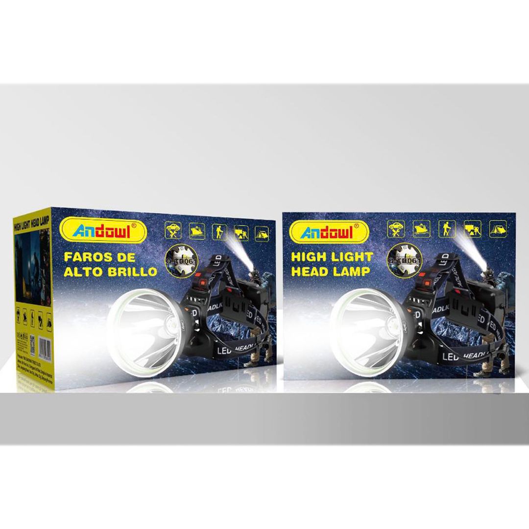 Andowl Φακός Κεφαλής LED Q-TD061