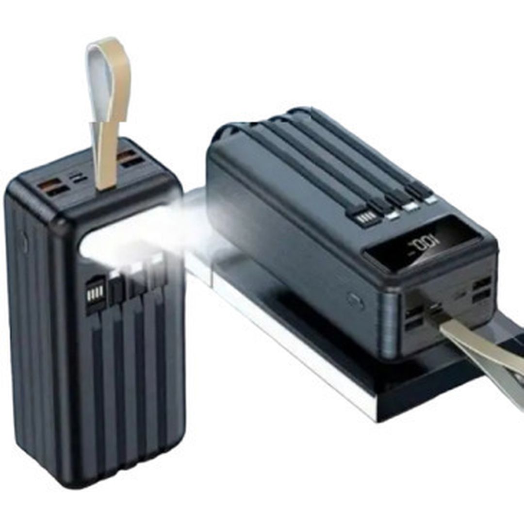 GP860 Power Bank 60000mAh 22.5W με 4 Θύρες USB-A και Θύρα USB-C Μαύρο