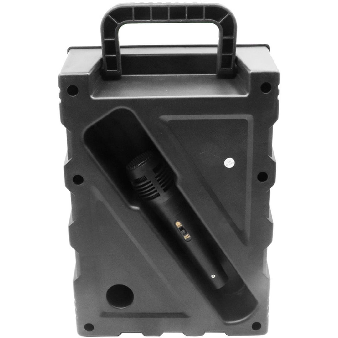 Φορητό Ασύρματο Ηχείο 8″ Bluetooth FM, USB, TF, AUX 20W TWS BT-1902 Μαύρο