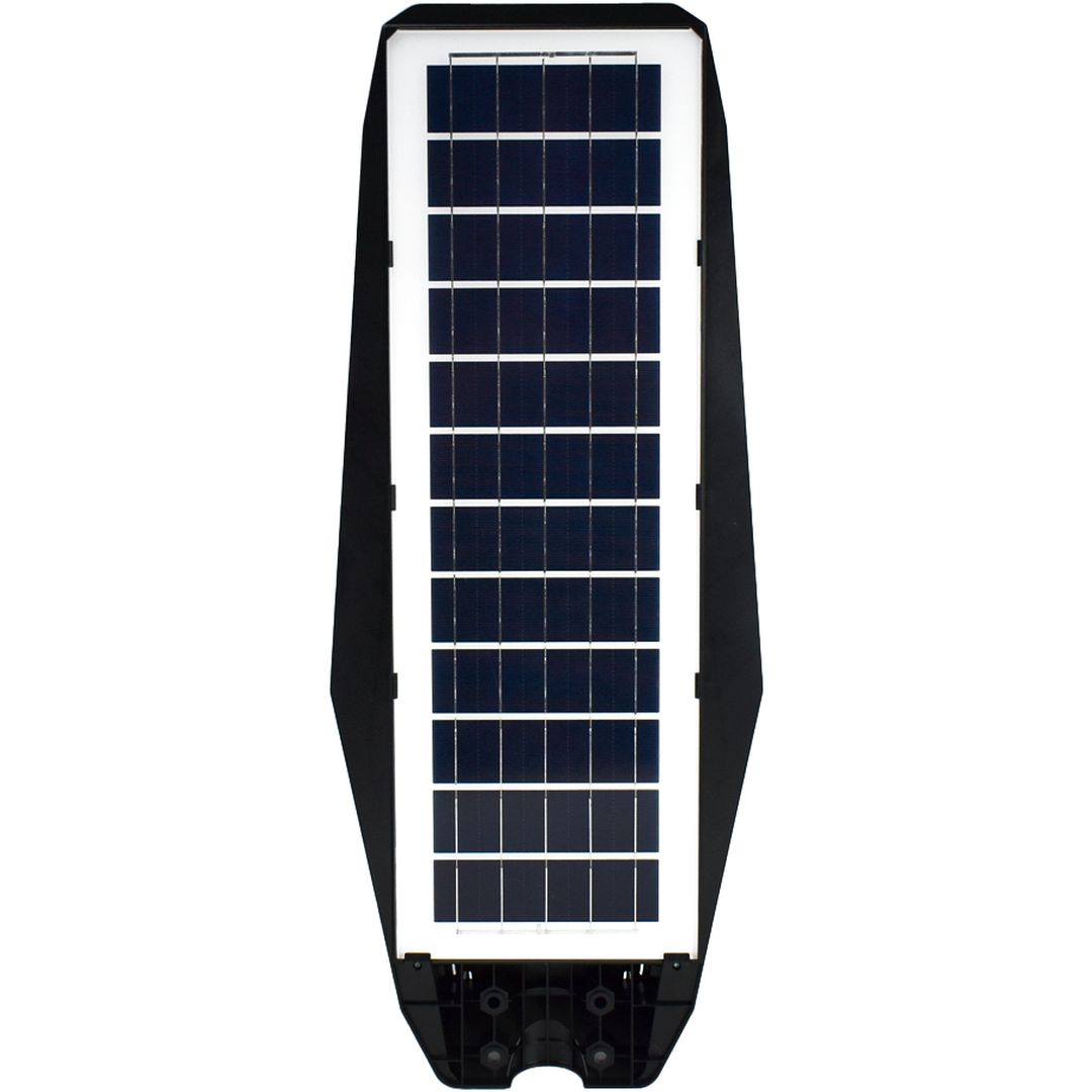Ηλιακός Προβολέας Δρόμου LED 500W Λευκού Φωτισμού JORTAN J-500W Μαύρο