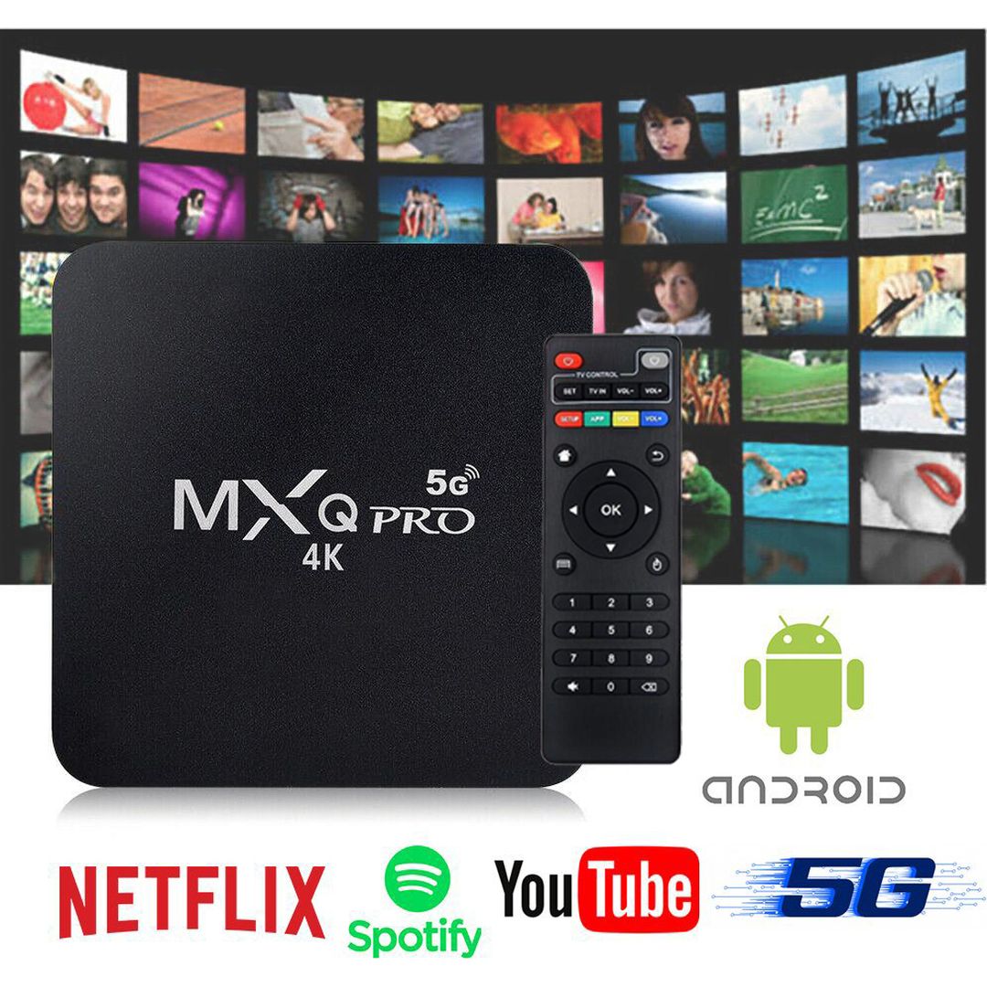 TV Box MXQ Pro 5G 4K UHD με WiFi USB 2.0 8GB RAM και 128GB Αποθηκευτικό Χώρο με Λειτουργικό Android 11.1