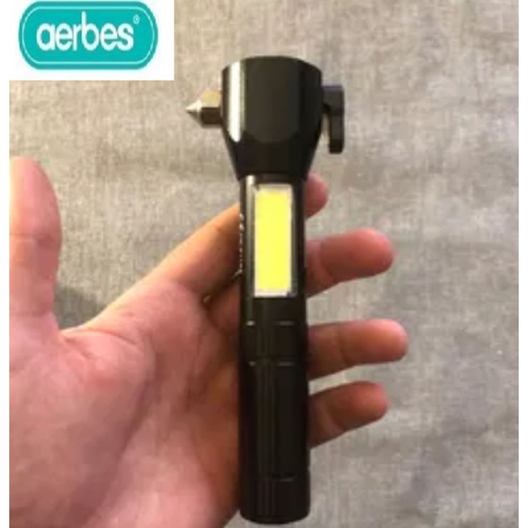 Aerbes Επαναφορτιζόμενος Φακός LED Διπλής Λειτουργίας AB-Z1183