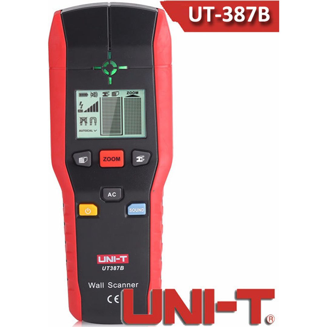 Uni-T UT387B Ψηφιακός Ανιχνευτής Καλωδίων, Μετάλλου & Ξύλου