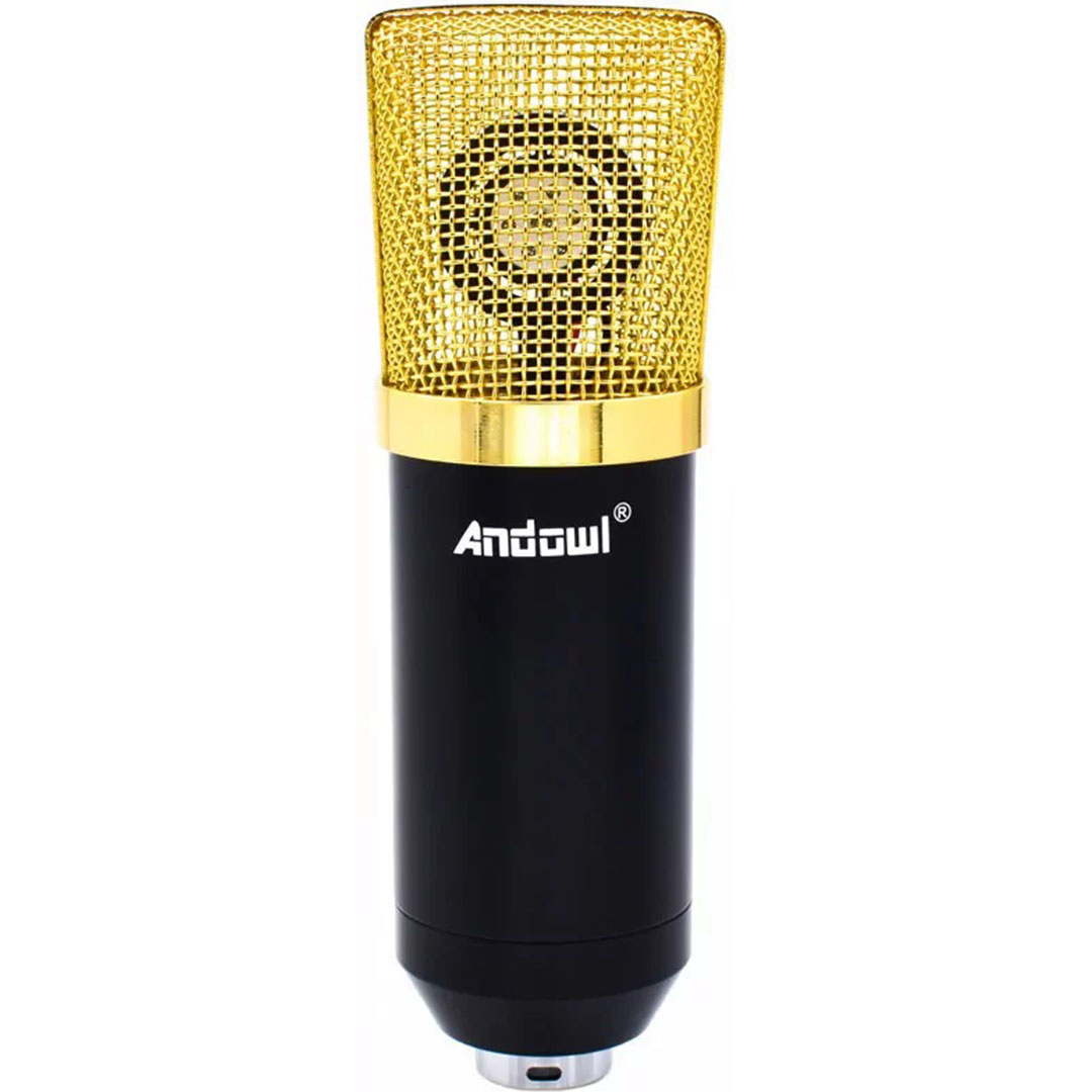 Επαγγελματικό μονοκατευθυντικό πυκνωτικό μικρόφωνο ηχογράφησης - live streaming Andowl Q-MIC3