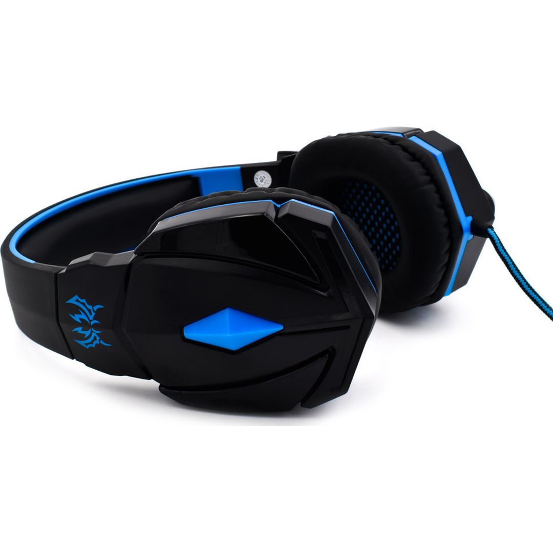 Kotion Each G4000 Over Ear Gaming Headset με σύνδεση 3.5mm / USB Μπλε