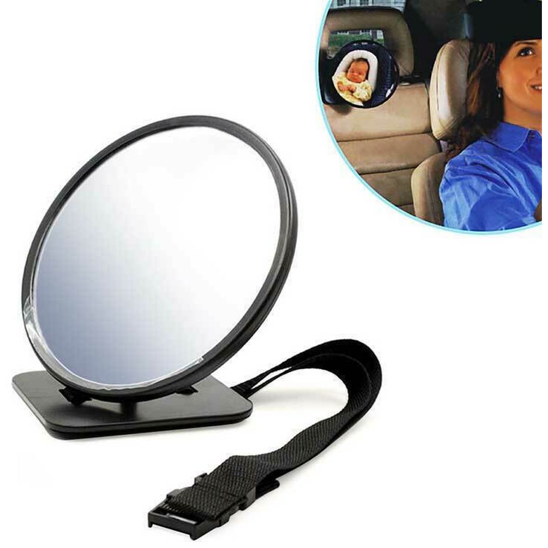Βρεφικός Καθρέπτης Αυτοκινήτου Μαύρος Easy View 40111