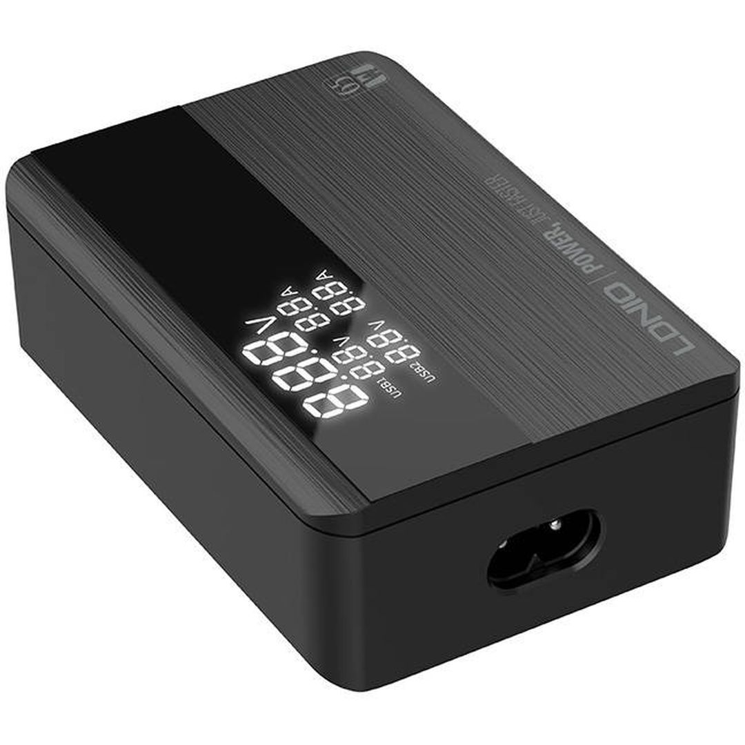 Ldnio Βάση Φόρτισης με 2 Θύρες USB-A και 2 Θύρες USB-C 65W Power Delivery σε Μαύρο χρώμα A4808Q