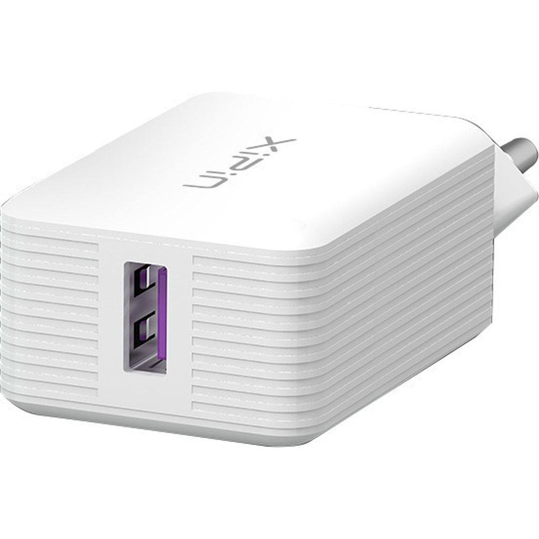 XiPiN EU-08 Φορτιστής Χωρίς Καλώδιο με Θύρα USB-A 20W Quick Charge 3.0 / SuperCharge Λευκός