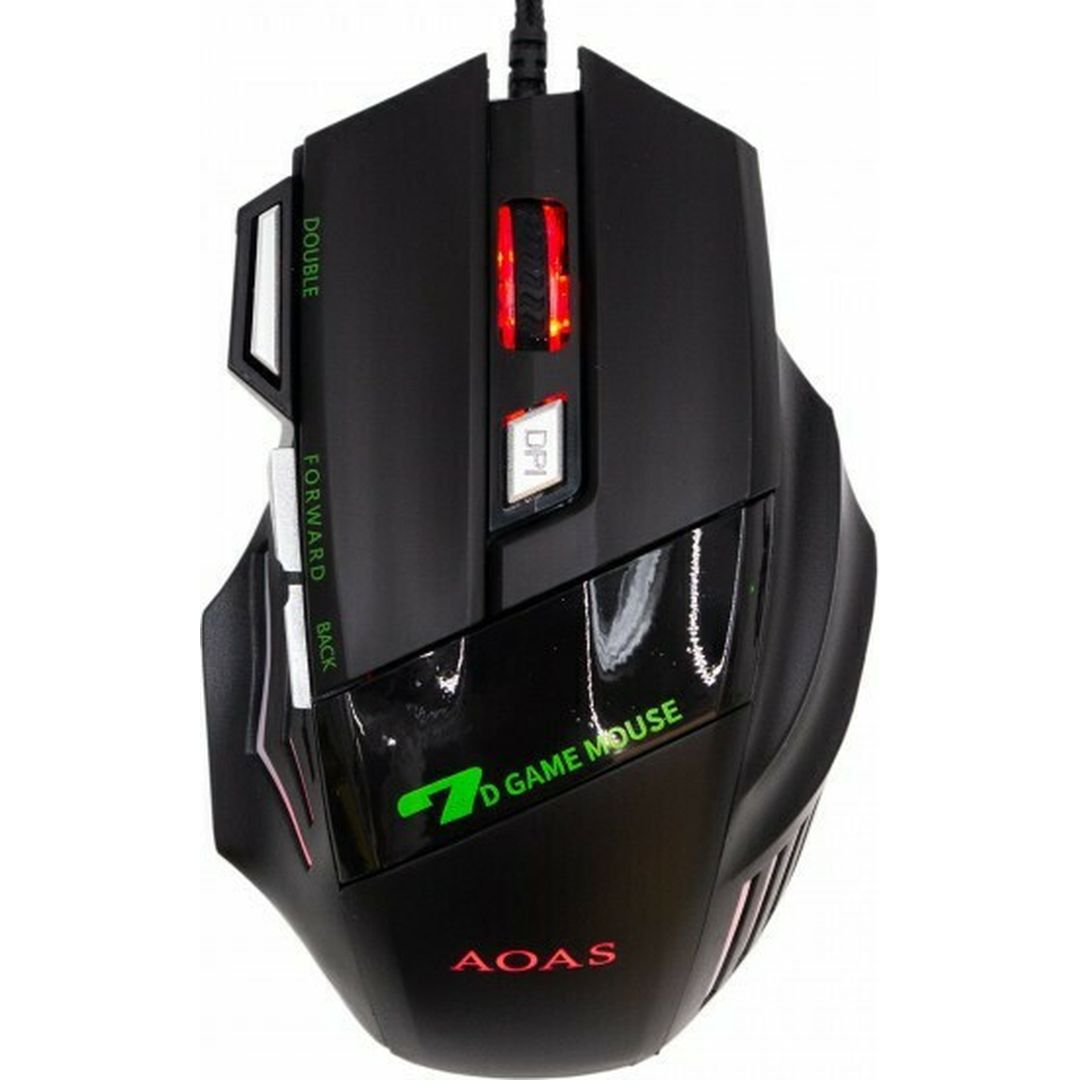 AOAS K90 Gaming Ποντίκι Μαύρο