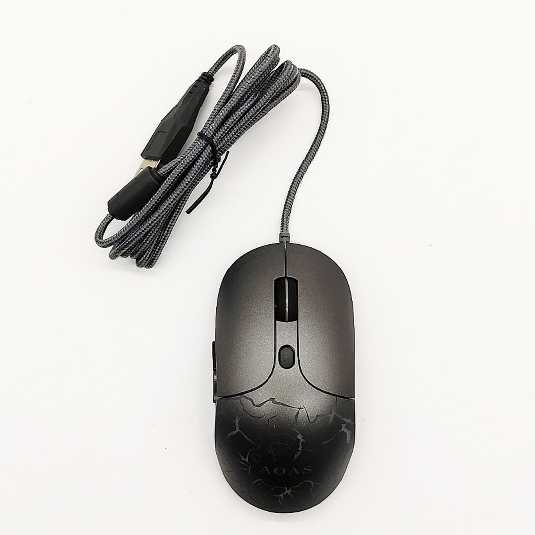 AOAS K50 RGB Gaming Ποντίκι Μαύρο