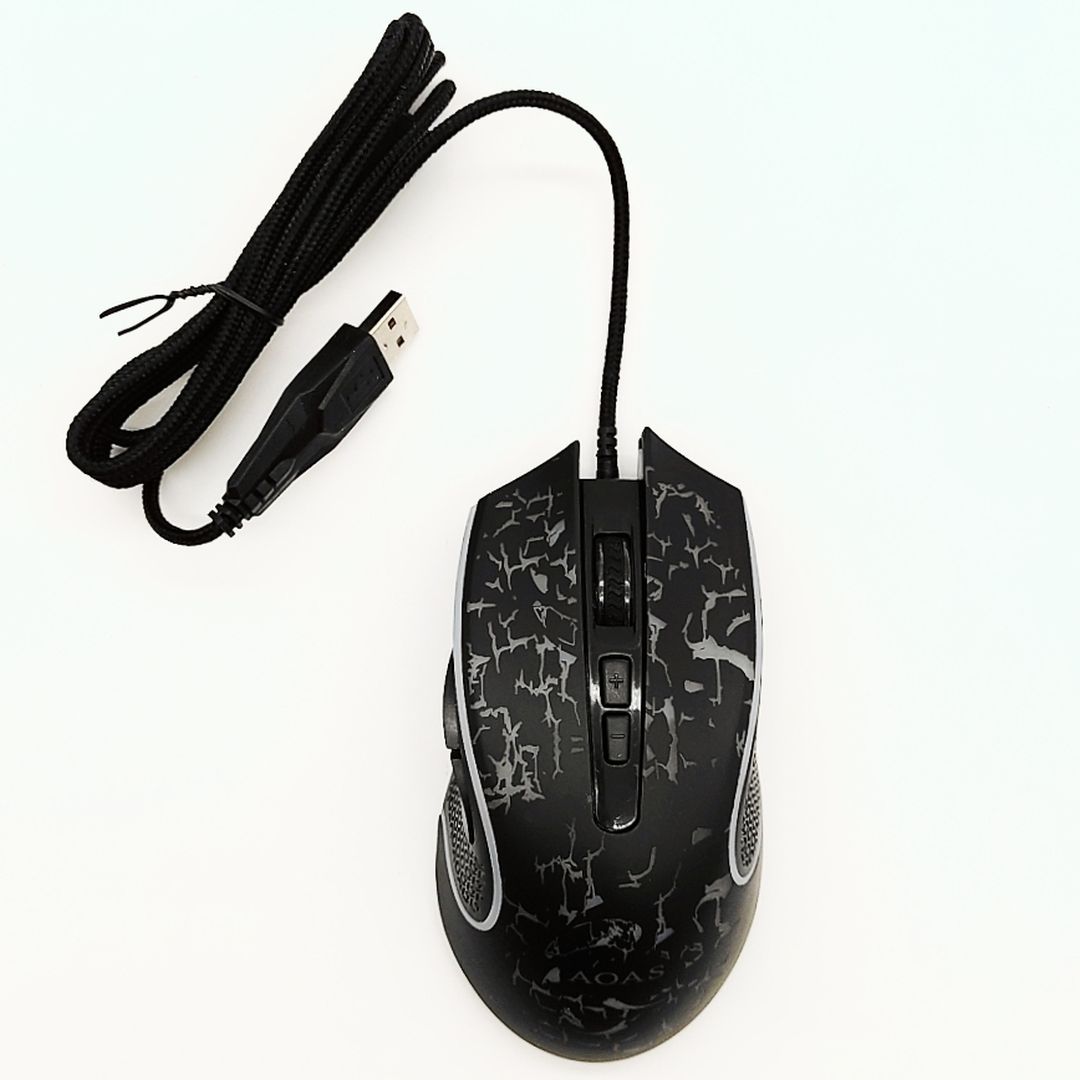 AOAS K10 RGB Gaming Ποντίκι Μαύρο