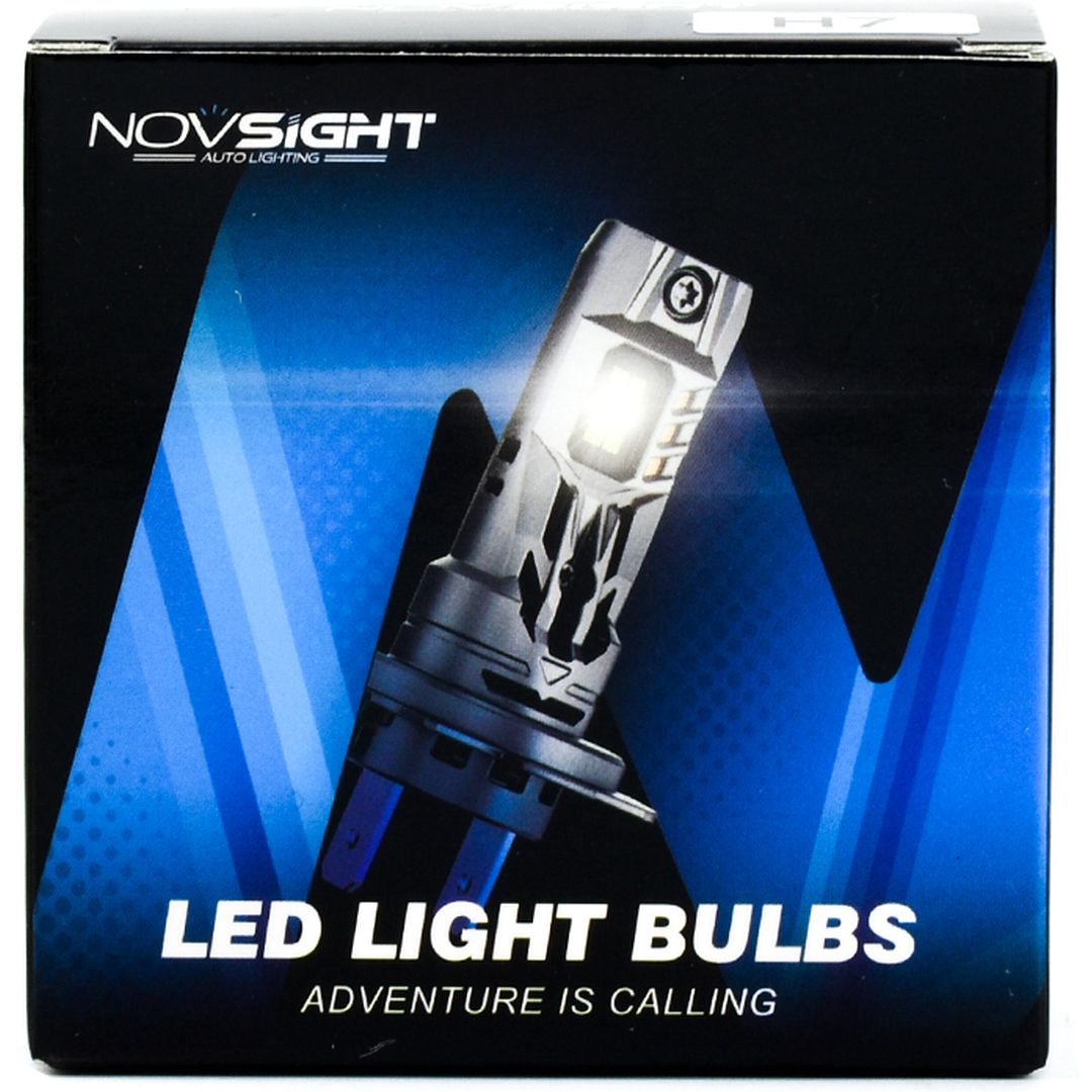 NovSight Λάμπες Αυτοκινήτου H7 LED 6500K Ψυχρό Λευκό 70W 2τμχ A500-N63-H7