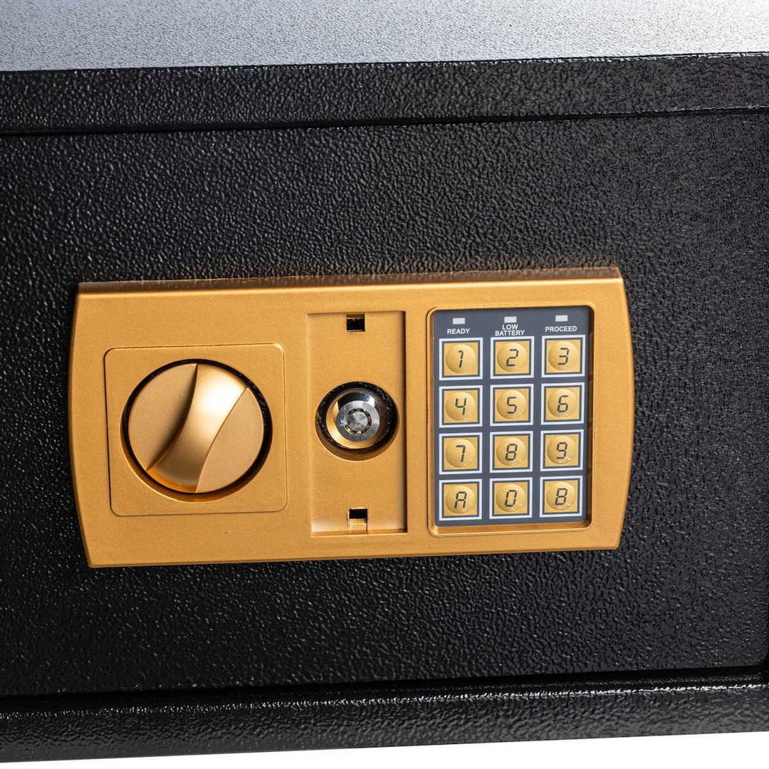 KLS-9987 Χρηματοκιβώτιο με Ψηφιακό Κλείδωμα, Ξενοδοχείου Διαστάσεων Μ35xΠ25xΥ25cm