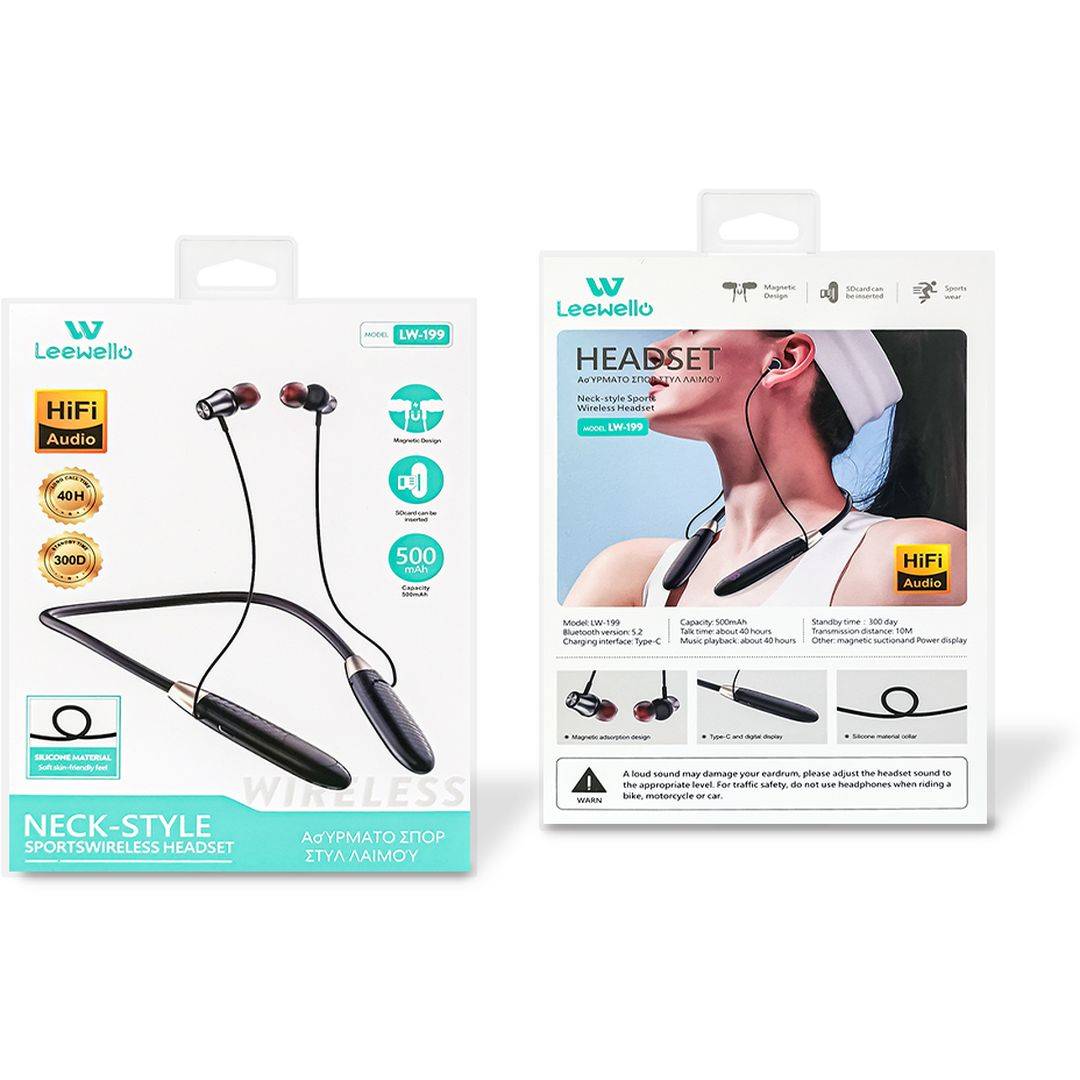 Leewello 6901777831894 In-ear Handsfree Ακουστικά με Βύσμα 3.5mm